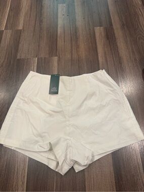 wild fable High-Waist White Women’s Shorts